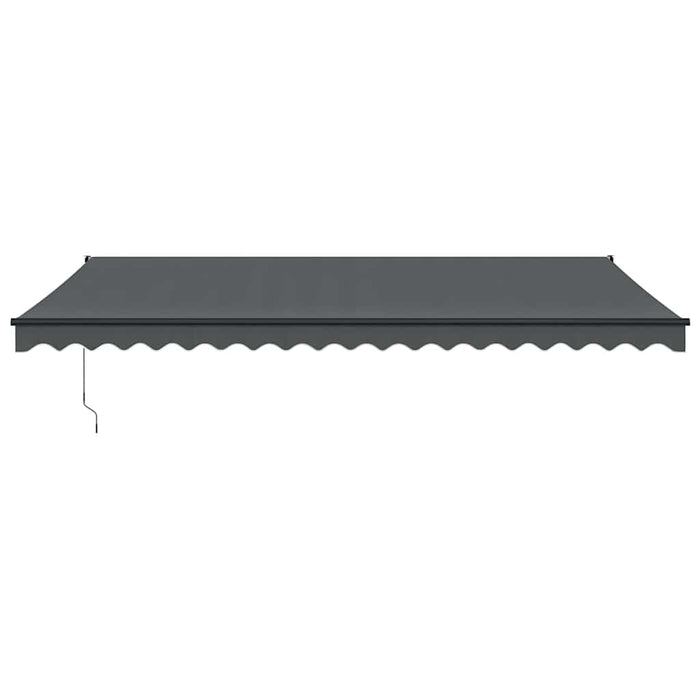 Copertină retractabilă automată, antracit, 5x3 m - WALTI WALTI