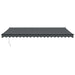 Copertină retractabilă automată, antracit, 5x3 m - WALTI WALTI