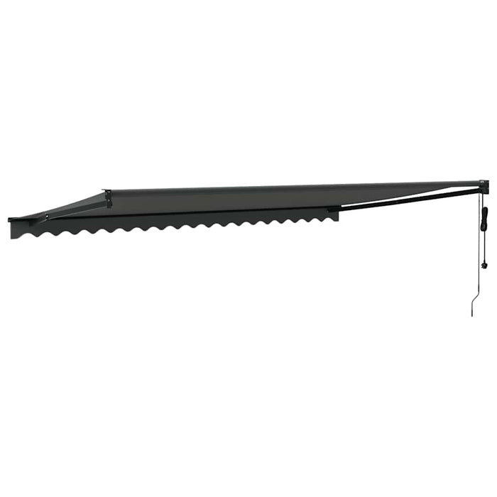 Copertină retractabilă automată, antracit, 5x3 m - WALTI WALTI