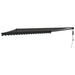 Copertină retractabilă automată, antracit, 5x3 m - WALTI WALTI