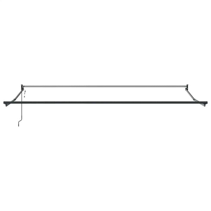 Copertină retractabilă automată, portocaliu și maro, 4,5x3 m - WALTI WALTI