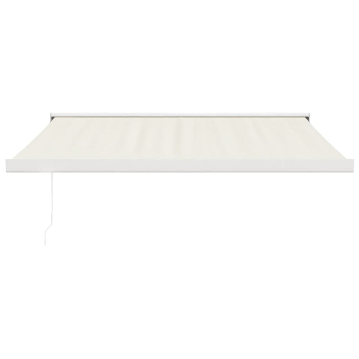 Copertină retractabilă, crem, 3,5x2,5 m, textil și aluminiu - WALTI WALTI