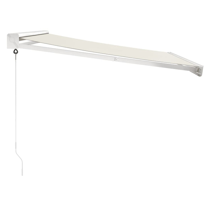 Copertină retractabilă, crem, 3,5x2,5 m, textil și aluminiu - WALTI WALTI