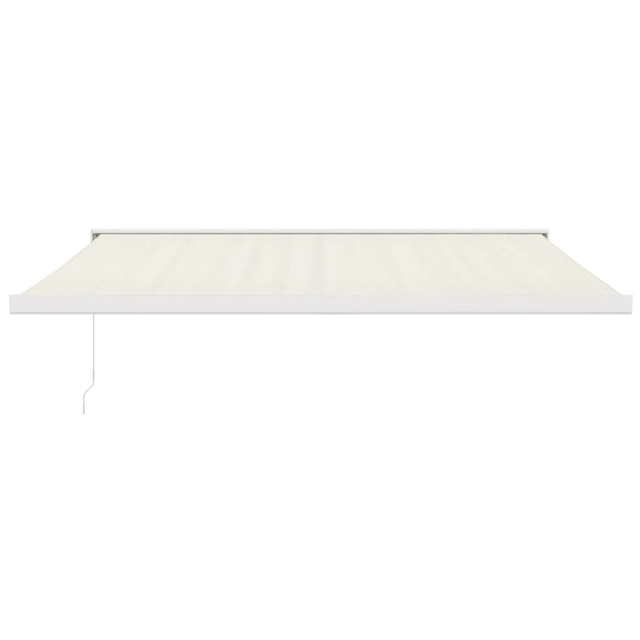 Copertină retractabilă, crem, 4,5x3 m, textil și aluminiu - WALTI WALTI