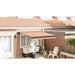 Copertină retractabilă, galben/alb, 3,5x2,5 m, textil/aluminiu - WALTI WALTI