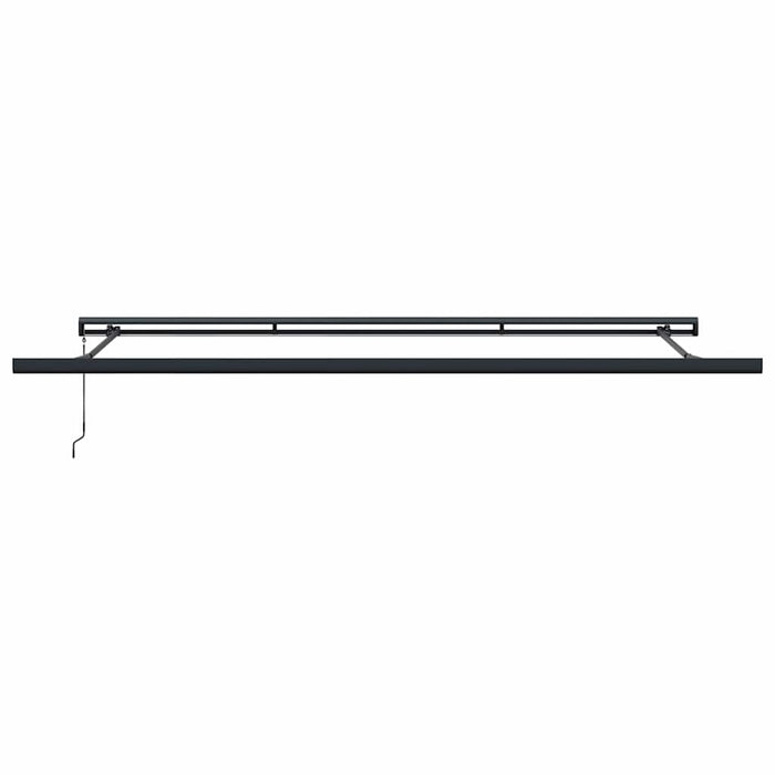 Copertină retractabilă galben și alb, 4x3 m, textil și aluminiu - WALTI WALTI