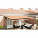 Copertină retractabilă, galben/alb, 4,5x3 m, textil/aluminiu - WALTI WALTI