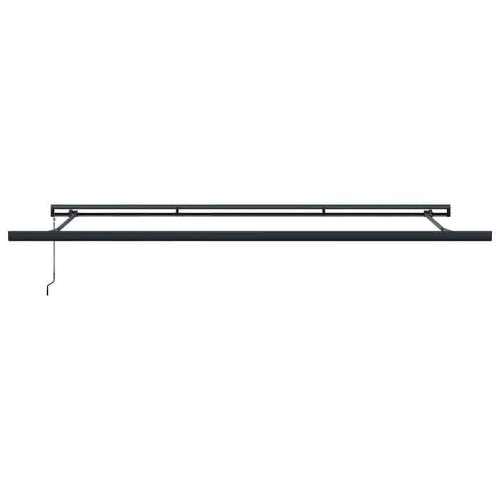 Copertină retractabilă, galben/alb, 4,5x3 m, textil/aluminiu - WALTI WALTI