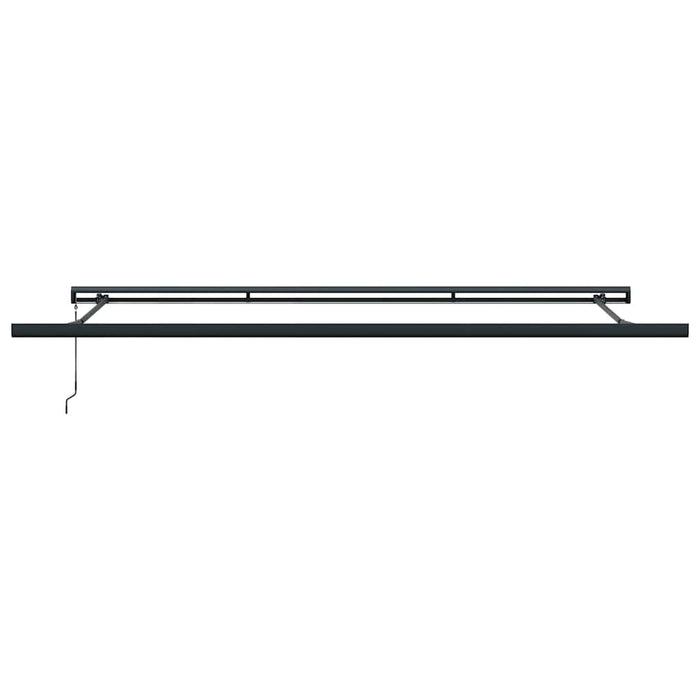 Copertină retractabilă, galben/alb, 5x3 m, textil/aluminiu - WALTI WALTI