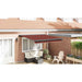 Copertină retractabilă portocaliu/maro 3x2,5 m, textil/aluminiu - WALTI WALTI