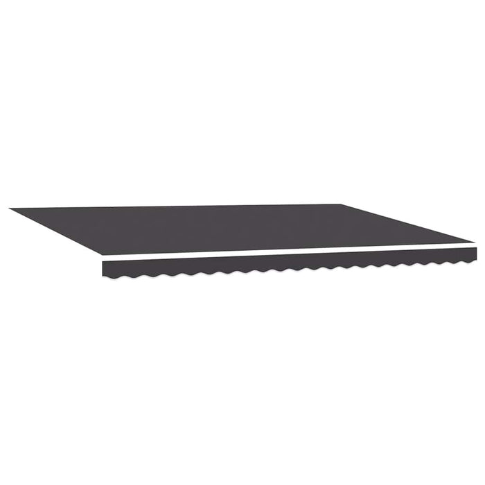Copertină retractabilă Antracit cu Cadru Antracit 500 × 300 cm WALTI