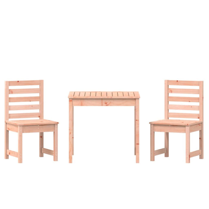 Set bistro de grădină, 3 piese, lemn masiv douglas - WALTI WALTI