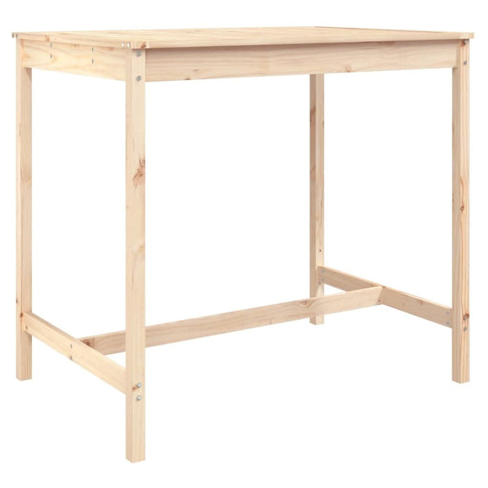 Set mobilier de bar pentru grădină, 5 piese, lemn masiv de pin - WALTI WALTI
