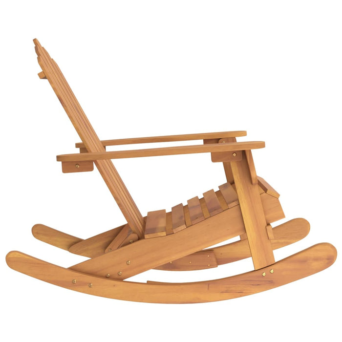 Scaun balansoar Adirondack, lemn masiv de acacia - WALTI WALTI