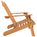 Bancă de grădină Adirondack cu perne 126 cm, lemn masiv acacia - WALTI WALTI
