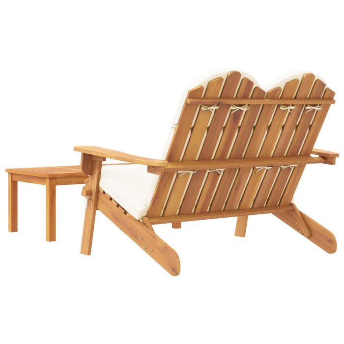 Set mobilier de grădină Adirondack, 2 piese, lemn masiv acacia - WALTI WALTI