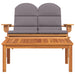 Set mobilier de grădină Adirondack, 2 piese, lemn masiv acacia - WALTI WALTI