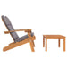 Set mobilier de grădină Adirondack, 2 piese, lemn masiv acacia - WALTI WALTI