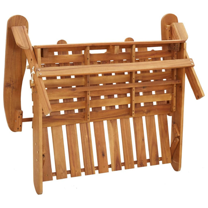 Set mobilier de grădină Adirondack, 2 piese, lemn masiv acacia - WALTI WALTI