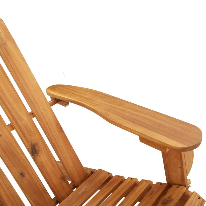 Set mobilier de grădină Adirondack, 2 piese, lemn masiv acacia - WALTI WALTI