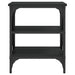 Mese laterale, 2 buc., negru, 40x42x50 cm, lemn compozit - WALTI WALTI
