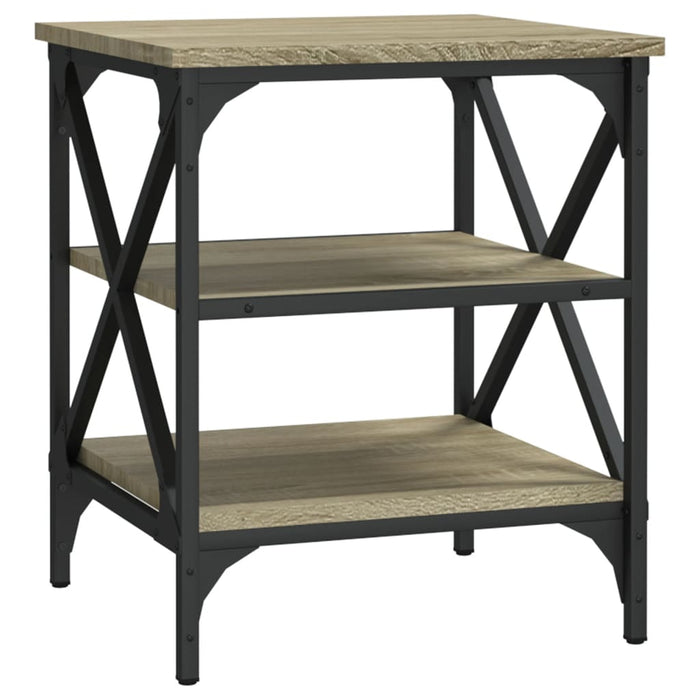 Mese laterale 2 buc. stejar sonoma 40x42x50 cm lemn compozit - WALTI WALTI