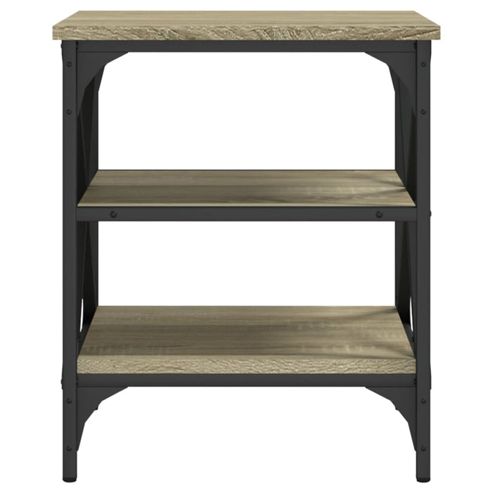 Mese laterale 2 buc. stejar sonoma 40x42x50 cm lemn compozit - WALTI WALTI