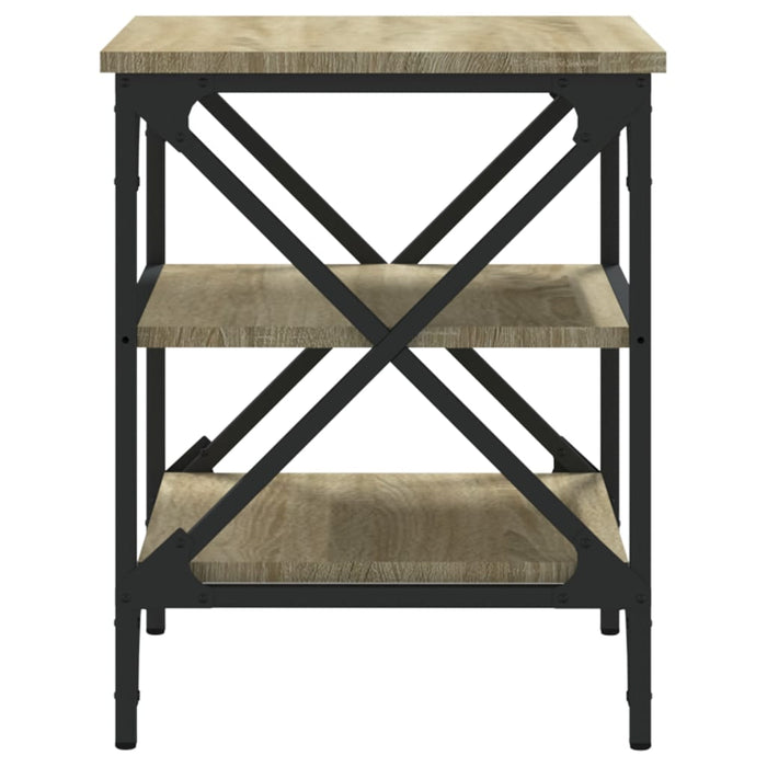 Mese laterale 2 buc. stejar sonoma 40x42x50 cm lemn compozit - WALTI WALTI
