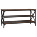 Comodă TV, stejar maro, 100x40x50 cm, lemn prelucrat - WALTI WALTI