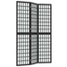 Paravan pliabil cu 3 panouri, stil japonez, negru, 120x170 cm - WALTI WALTI