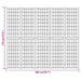 Paravan pliabil cu 5 panouri, stil japonez, negru, 200x170 cm - WALTI WALTI