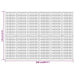 Paravan pliabil cu 6 panouri, stil japonez, negru, 240x170 cm - WALTI WALTI