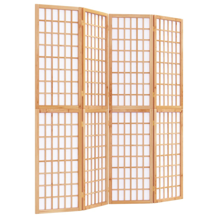 Paravan pliabil de cameră, 4 panouri, 160x170 cm, stil japonez - WALTI WALTI
