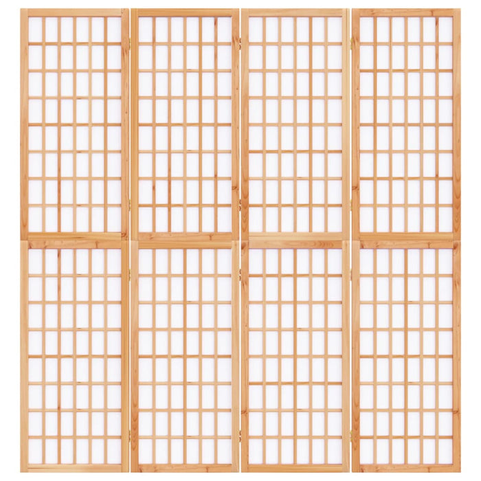 Paravan pliabil de cameră, 4 panouri, 160x170 cm, stil japonez - WALTI WALTI