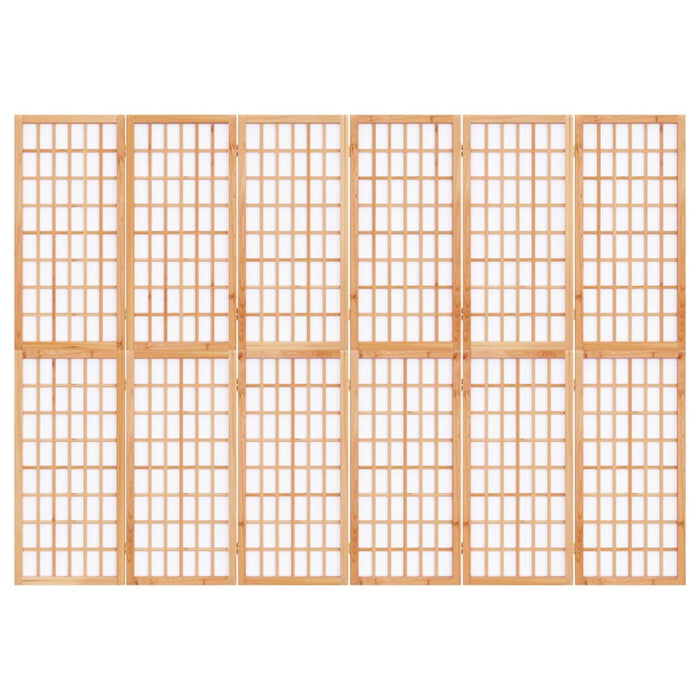 Paravan pliabil de cameră, 6 panouri, 240x170 cm, stil japonez - WALTI WALTI