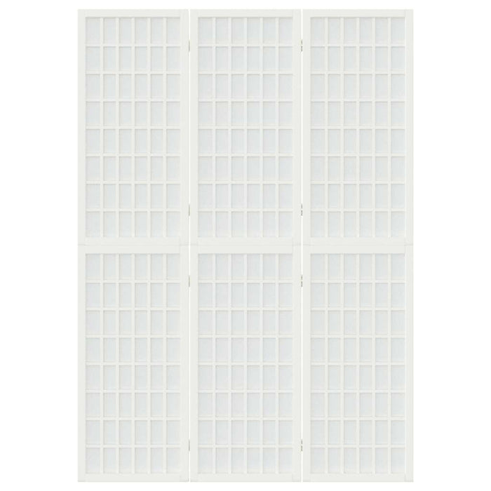 Paravan pliabil de cameră 3 panouri alb 120x170 cm stil japonez - WALTI WALTI