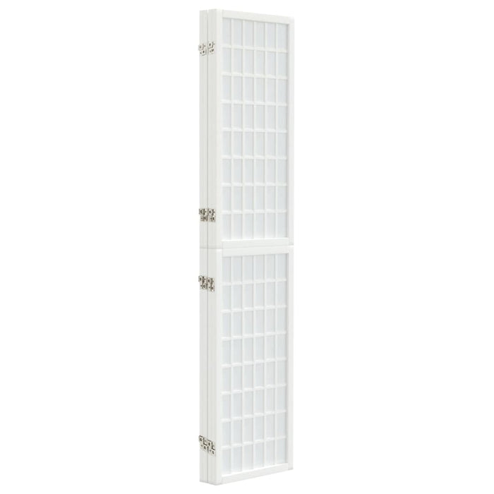 Paravan pliabil cu 4 panouri, stil japonez, alb, 160x170 cm - WALTI WALTI
