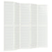 Paravan pliabil cu 5 panouri, stil japonez, alb, 200x170 cm - WALTI WALTI