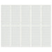 Paravan pliabil cu 5 panouri, stil japonez, alb, 200x170 cm - WALTI WALTI