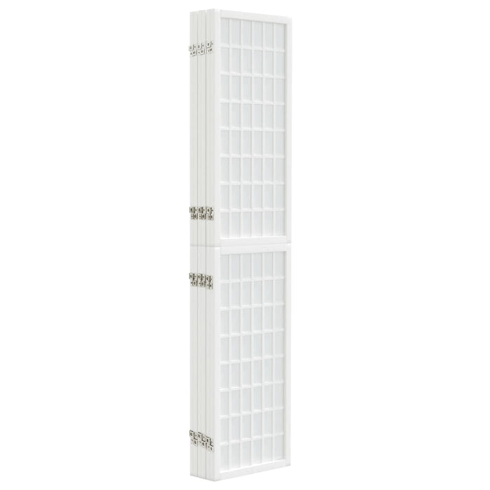 Paravan pliabil cu 6 panouri, stil japonez, alb, 240x170 cm - WALTI WALTI