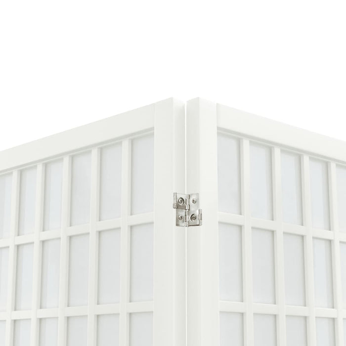Paravan pliabil cu 6 panouri, stil japonez, alb, 240x170 cm - WALTI WALTI