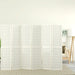 Paravan pliabil cu 6 panouri, stil japonez, alb, 240x170 cm - WALTI WALTI