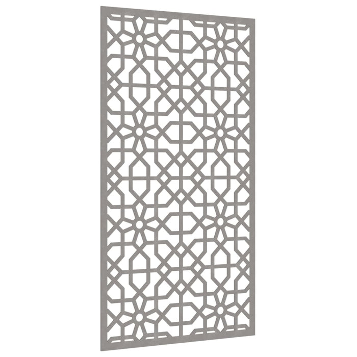 Decor perete de grădină 105x55 cm design Maur oțel Corten - WALTI WALTI
