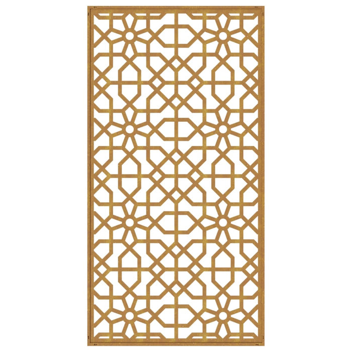 Decor perete de grădină 105x55 cm design Maur oțel Corten - WALTI WALTI