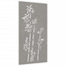 Decorație perete de grădină 105x55 cm design bambus oțel Corten - WALTI WALTI