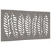 Decorație perete de grădină 105x55 cm design frunze oțel Corten - WALTI WALTI
