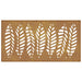 Decorație perete de grădină 105x55 cm design frunze oțel Corten - WALTI WALTI