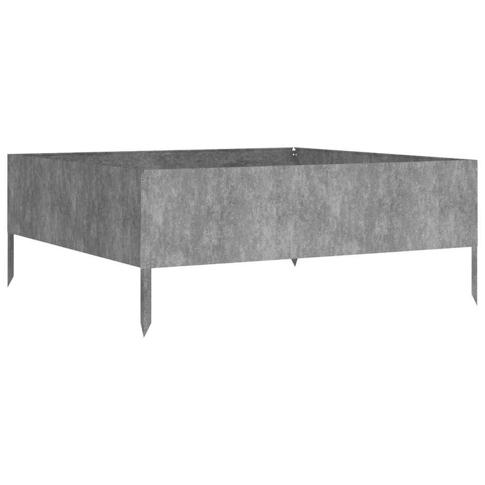 Strat înălțat de grădină, 100x100x41 cm, oțel corten - WALTI WALTI