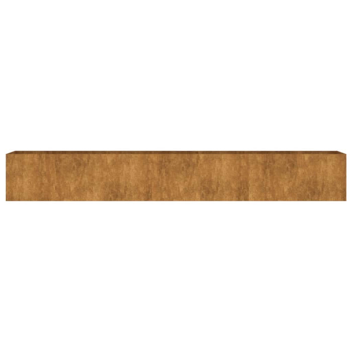 Strat înălțat de grădină, 280x40x40 cm, oțel corten - WALTI WALTI
