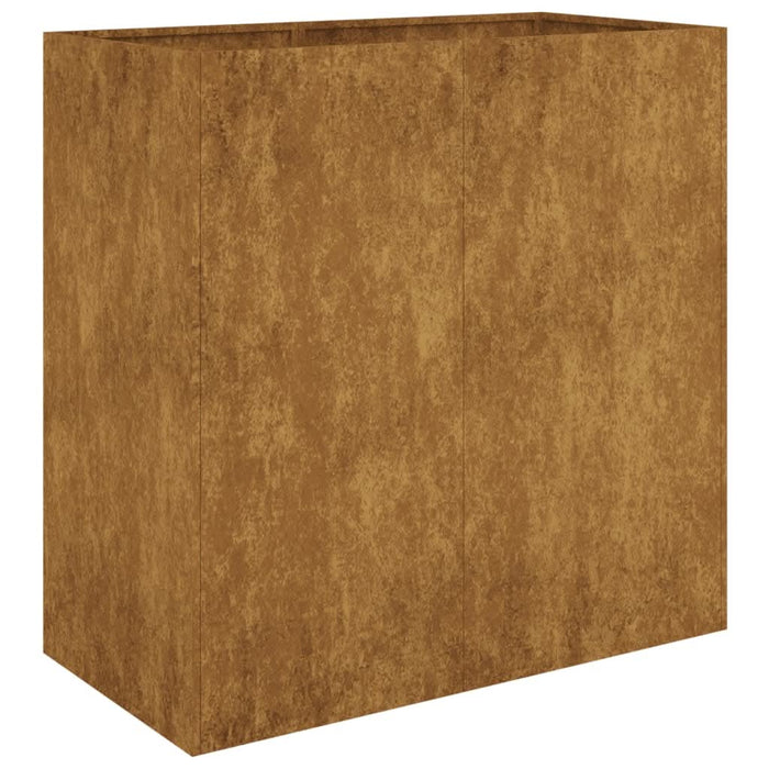 Jardinieră, 80x40x80 cm, oțel corten - WALTI WALTI